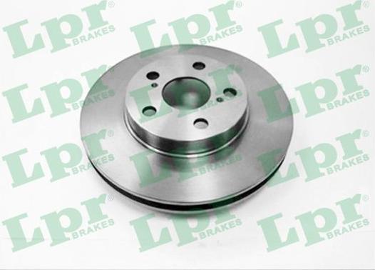 LPR T2691V - Brake Disc autospares.lv