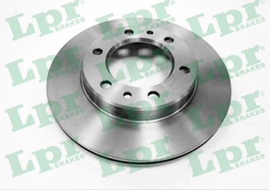 LPR T2661V - Brake Disc autospares.lv