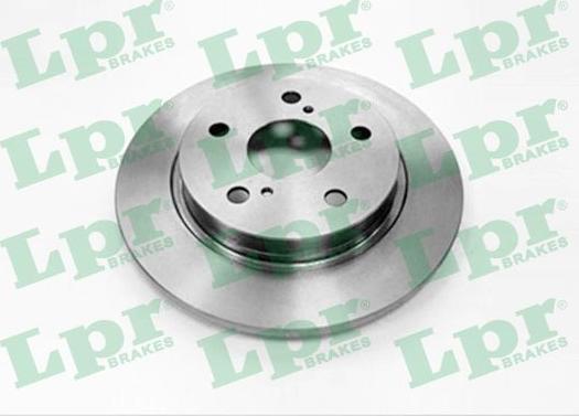 LPR T2049P - Brake Disc autospares.lv