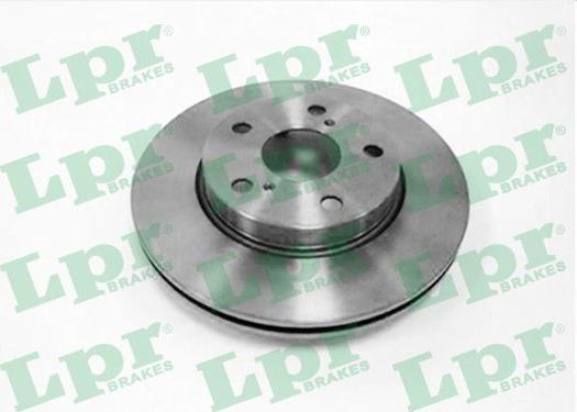 LPR T2054V - Brake Disc autospares.lv