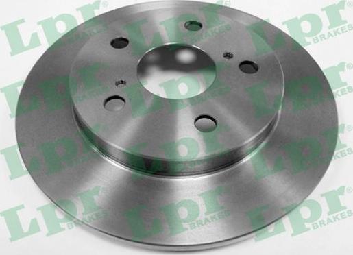 LPR T2050P - Brake Disc autospares.lv