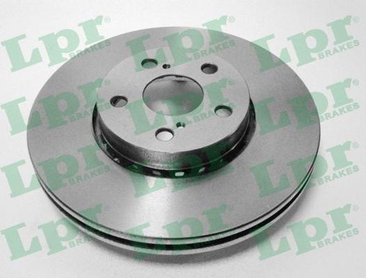 LPR T2009V - Brake Disc autospares.lv