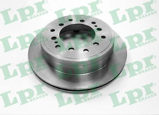 LPR T2000V - Brake Disc autospares.lv