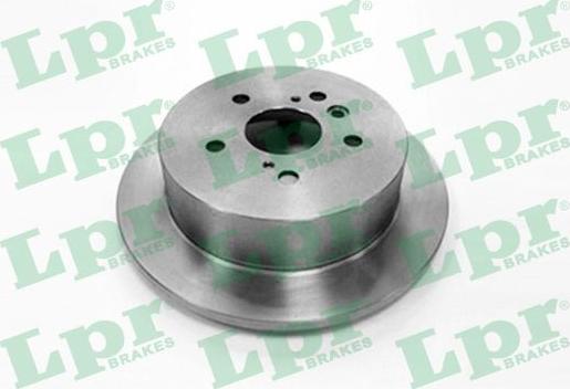 LPR T2008P - Brake Disc autospares.lv