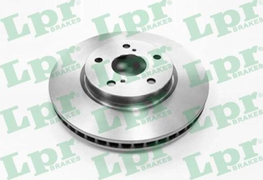 LPR T2017V - Brake Disc autospares.lv