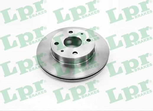 LPR T2034V - Brake Disc autospares.lv