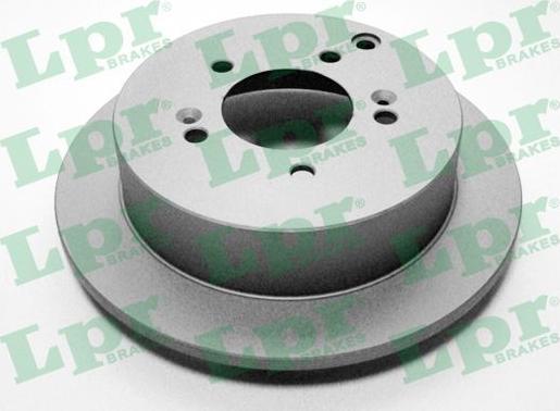 LPR T2037PR - Brake Disc autospares.lv