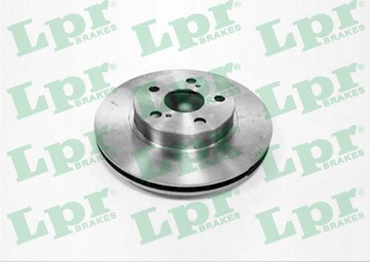 LPR T2075V - Brake Disc autospares.lv