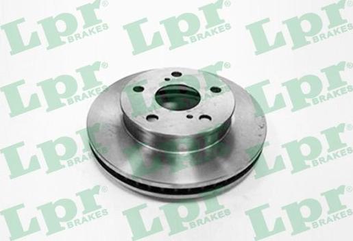 LPR T2070V - Brake Disc autospares.lv