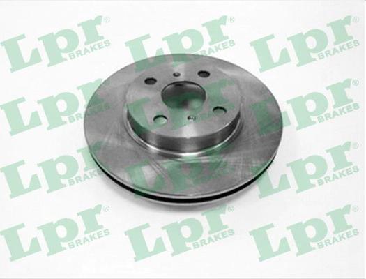 LPR T2071V - Brake Disc autospares.lv