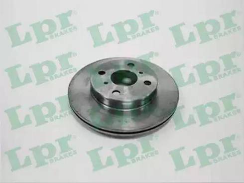 LPR T2133V - Brake Disc autospares.lv