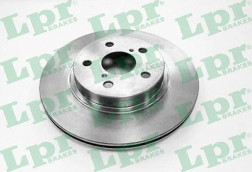 LPR T2841V - Brake Disc autospares.lv