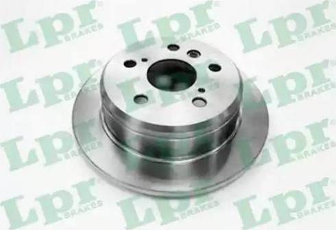 LPR T2888P - Brake Disc autospares.lv