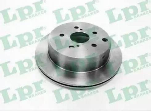 LPR T2341V - Brake Disc autospares.lv