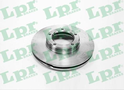 LPR T2361V - Brake Disc autospares.lv