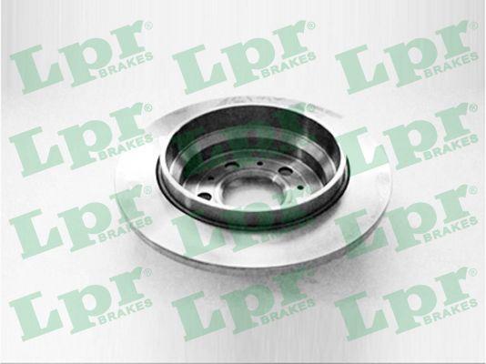 LPR V1487P - Brake Disc autospares.lv