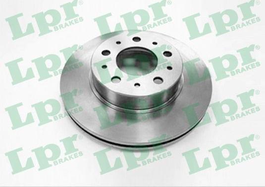 LPR V1241V - Brake Disc autospares.lv