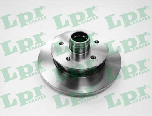 LPR V2171P - Brake Disc autospares.lv