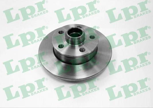 LPR V2243P - Brake Disc autospares.lv