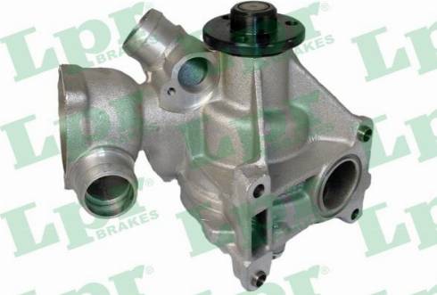 LPR WP0638 - Water Pump autospares.lv