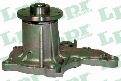 LPR WP0148 - Water Pump autospares.lv