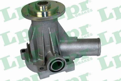 LPR WP0218 - Water Pump autospares.lv