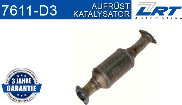 LRT 7611-D3 - Catalytic Converter autospares.lv