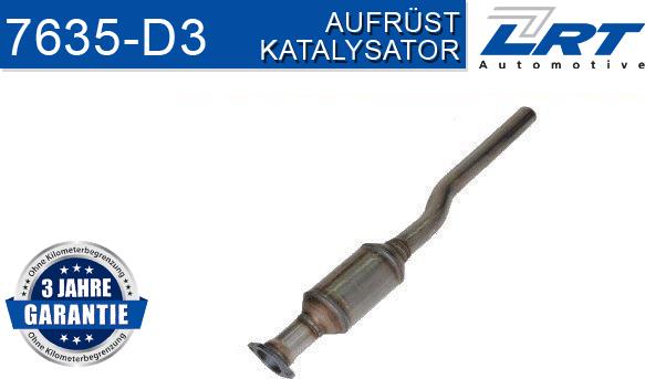 LRT 7635-D3 - Catalytic Converter autospares.lv