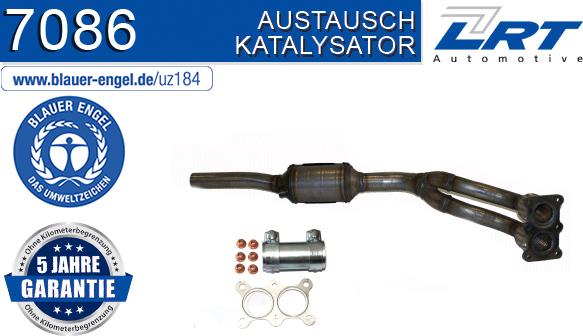 LRT 7086 - Catalytic Converter autospares.lv