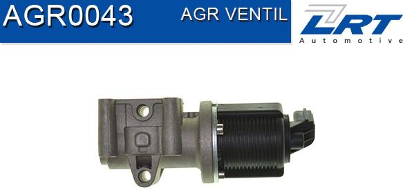 LRT AGR0043 - EGR Valve autospares.lv