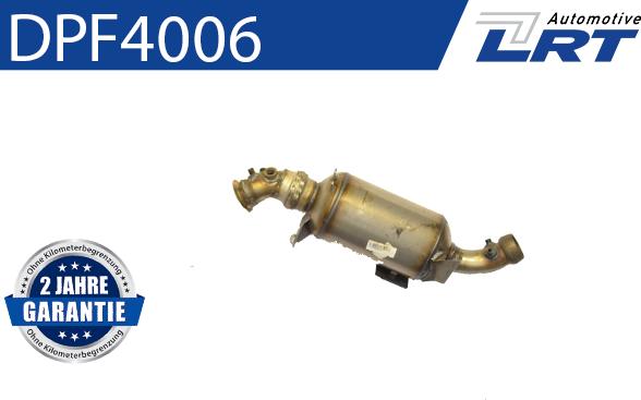 LRT DPF4006 - Soot / Particulate Filter, exhaust system autospares.lv