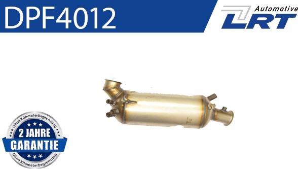 LRT DPF4012 - Soot / Particulate Filter, exhaust system autospares.lv