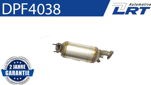 LRT DPF4038 - Soot / Particulate Filter, exhaust system autospares.lv