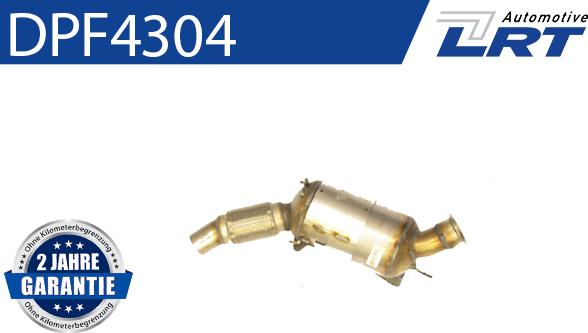 LRT DPF4304 - Soot / Particulate Filter, exhaust system autospares.lv