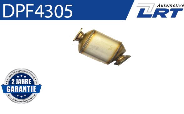 LRT DPF4305 - Soot / Particulate Filter, exhaust system autospares.lv