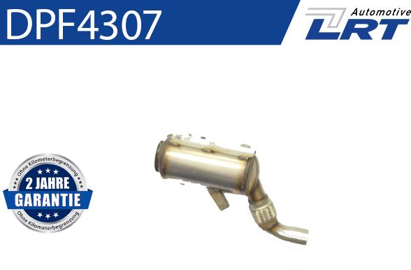 LRT DPF4307 - Soot / Particulate Filter, exhaust system autospares.lv