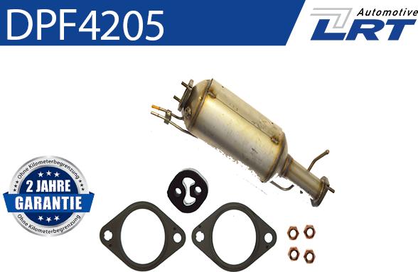 LRT DPF4205 - Soot / Particulate Filter, exhaust system autospares.lv