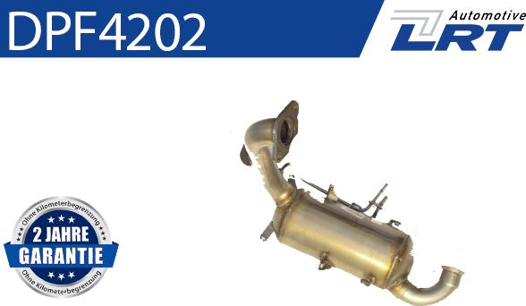 LRT DPF4202 - Soot / Particulate Filter, exhaust system autospares.lv