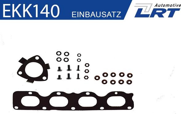 LRT EKK140 - Mounting Kit, catalytic converter autospares.lv