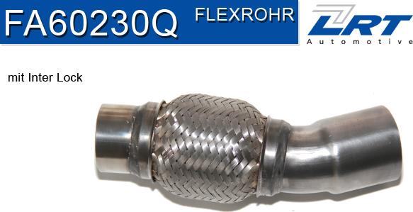 LRT FA60230Q - Flex Hose, exhaust system autospares.lv