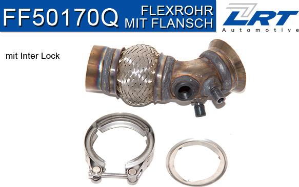 LRT FF50170Q - Flex Hose, exhaust system autospares.lv