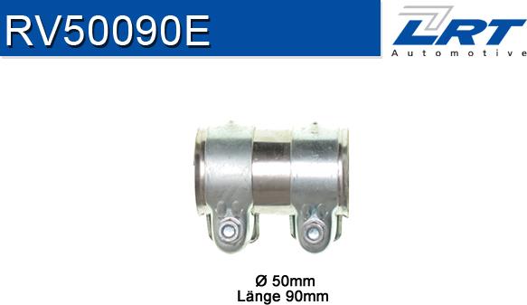 LRT RV50090E - Pipe Connector, exhaust system autospares.lv