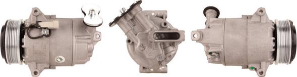 LUCAS ACP557 - Compressor, air conditioning autospares.lv