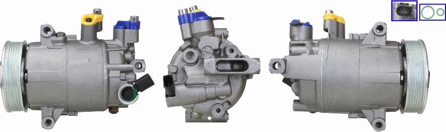 LUCAS ACP01495 - Compressor, air conditioning autospares.lv