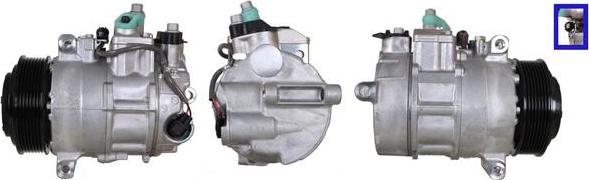 LUCAS ACP01402 - Compressor, air conditioning autospares.lv