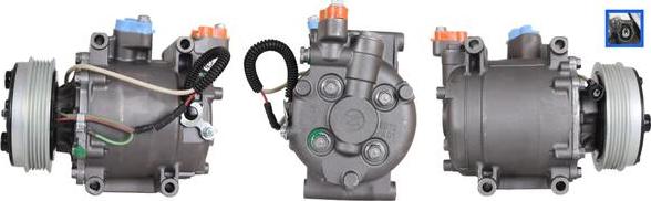 LUCAS ACP01426 - Compressor, air conditioning autospares.lv