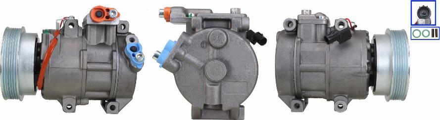 LUCAS ACP01520 - Compressor, air conditioning autospares.lv