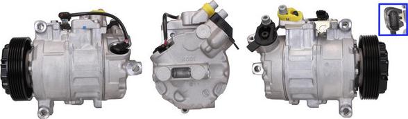 LUCAS ACP01066 - Compressor, air conditioning autospares.lv