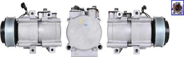 LUCAS ACP01176 - Compressor, air conditioning autospares.lv