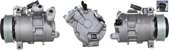 LUCAS ACP01338 - Compressor, air conditioning autospares.lv